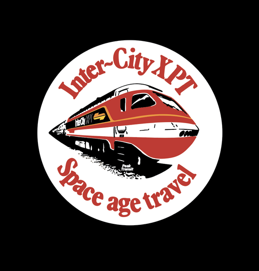 NEW!! XPT Space Age Travel Badge (1982)