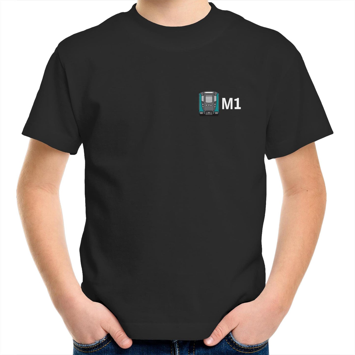 Kids Youth T-shirt - Sydney M1 metro 'Pocket' Tee