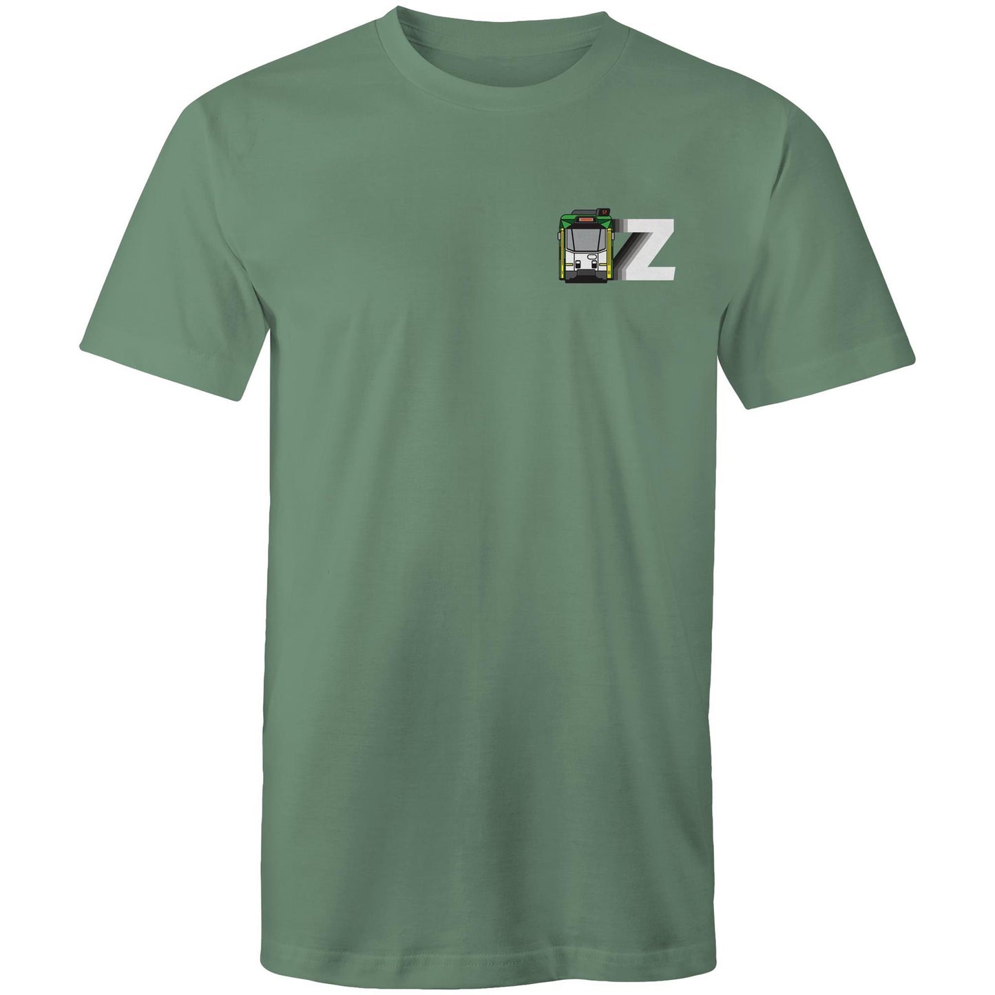 Adult unisex tee - Melbourne Z Class '57 Special' Tram pocket tee