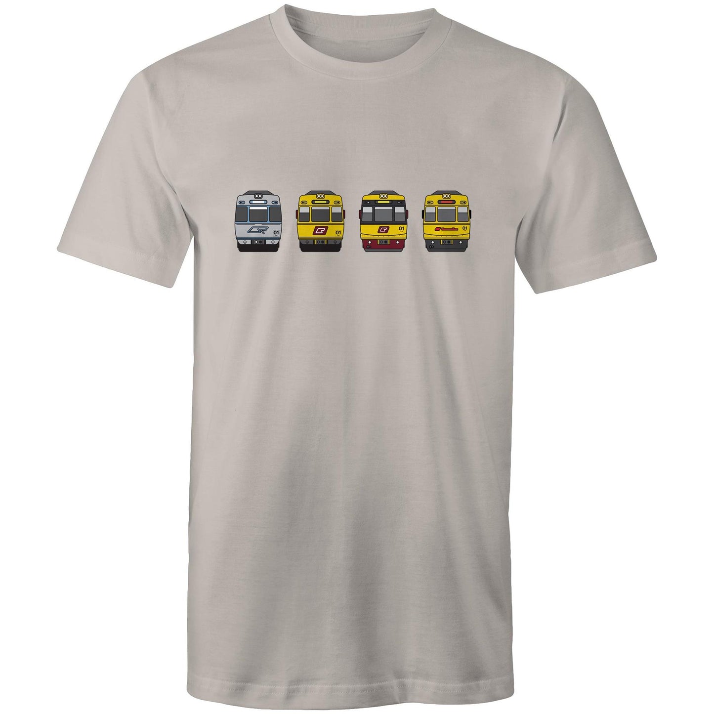 Adult Unisex Tee - SEQ - Brisbane rail 'EMU Evolution'