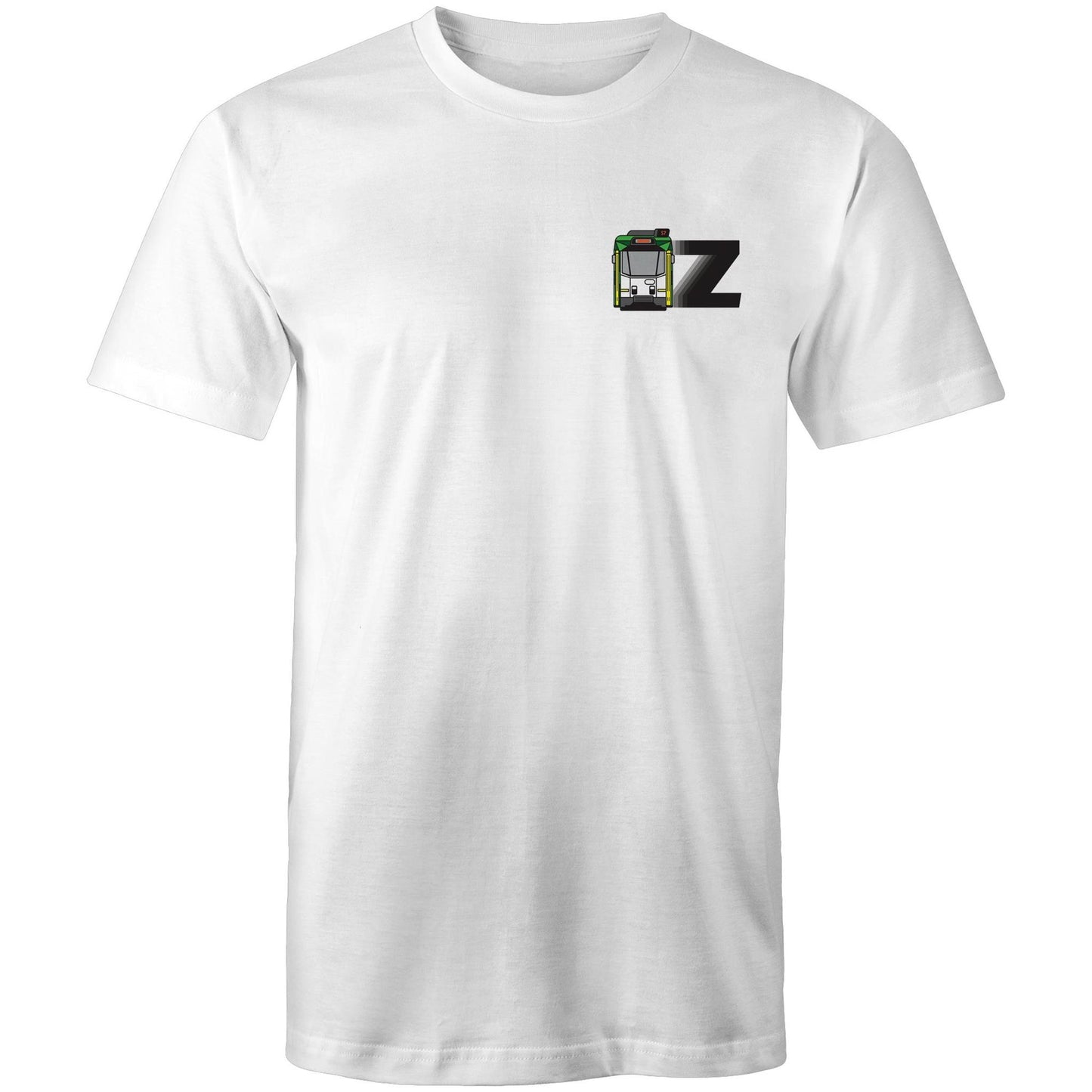 Adult unisex tee - Melbourne Z Class '57 Special' Tram pocket tee