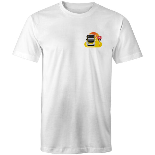 Brisbane next gen train 'crossing' pocket tee