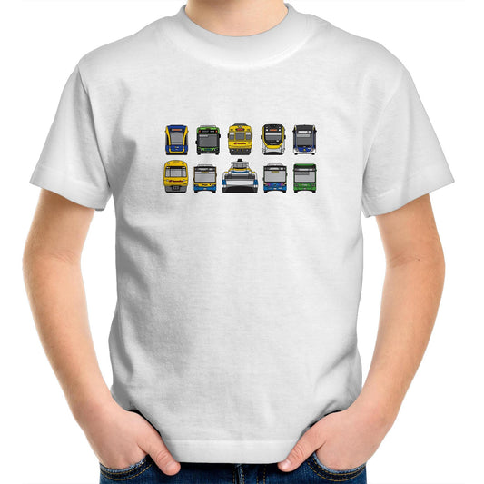 Kids Youth Tee - SEQ Transit 10