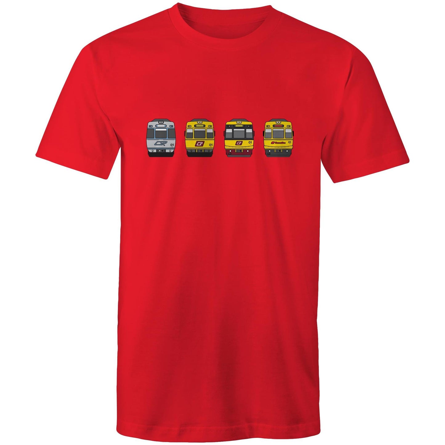 Adult Unisex Tee - SEQ - Brisbane rail 'EMU Evolution'